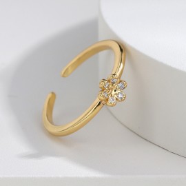 Fast Selling White Gold Plated Adjustable Ring from Editor Picks