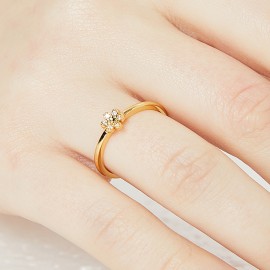 Fast Selling White Gold Plated Adjustable Ring from Editor Picks