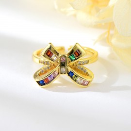 Bow Small Adjustable Ring with Unbeatable Quality