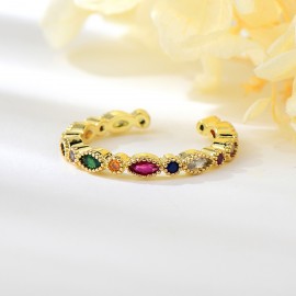 Delicate Small Adjustable Ring with Beautiful Craftmanship