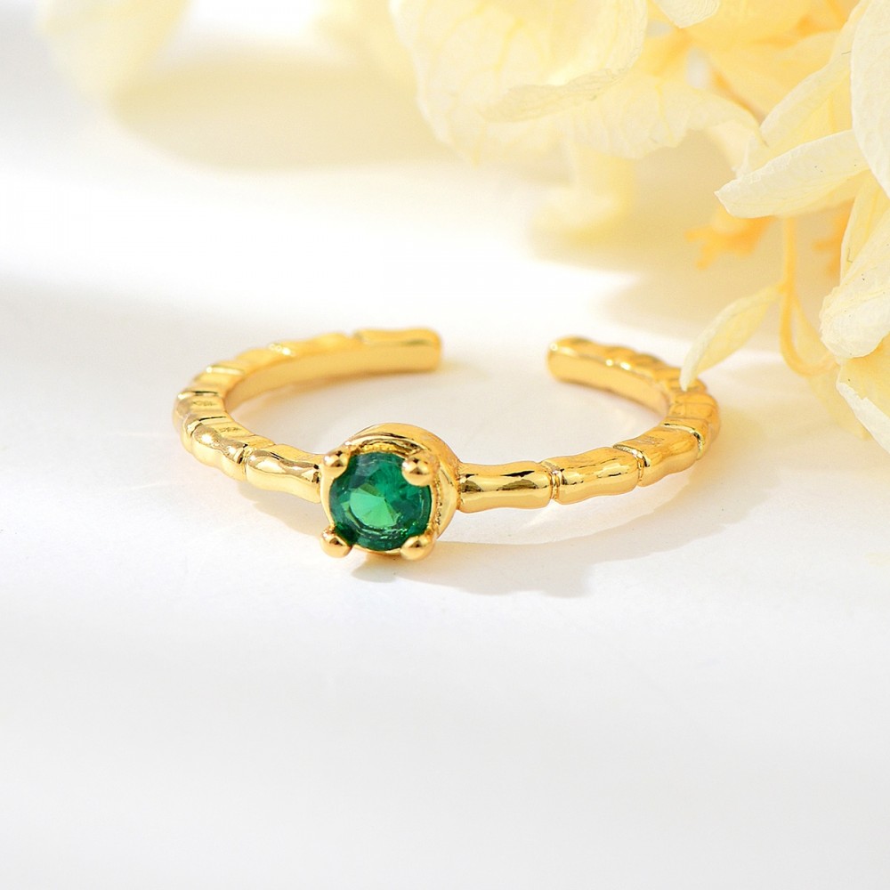 Famous Small Green Adjustable Ring