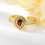 Featured Red Small Adjustable Ring 