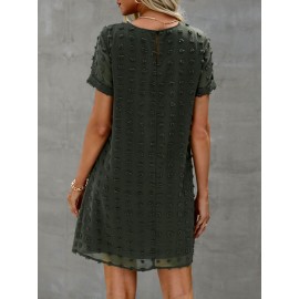 Swiss Dot Tunic Dress