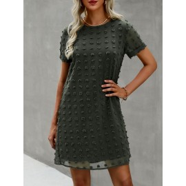 Swiss Dot Tunic Dress