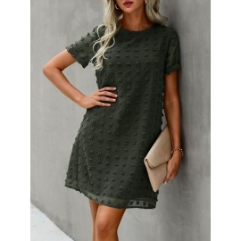 Swiss Dot Tunic Dress